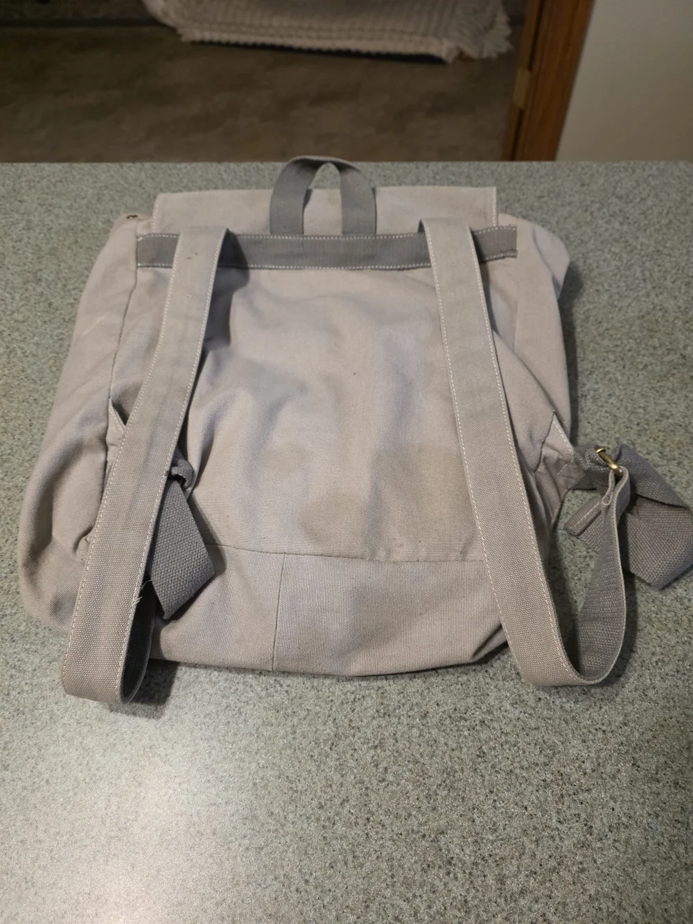 Canvas Flap Backpack